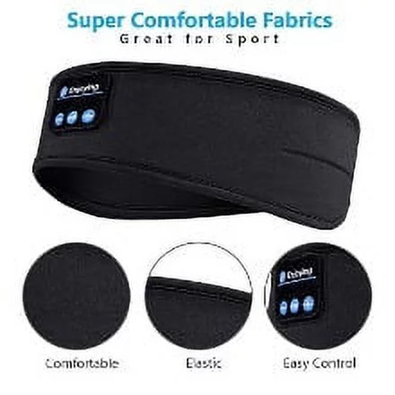 Over-Ear Headphones Wireless Bluetooth Headphones ,Bluetooth Sports Headband, Sleep Headphones for Running, Sleeping, Yoga, Workout, Meditation and More